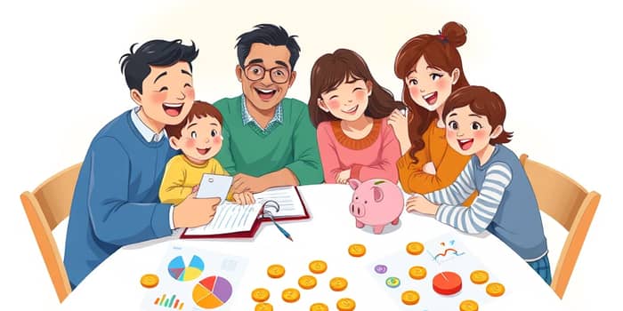 Metas Financeiras para Economizar em Família: Guia Simples e Eficaz